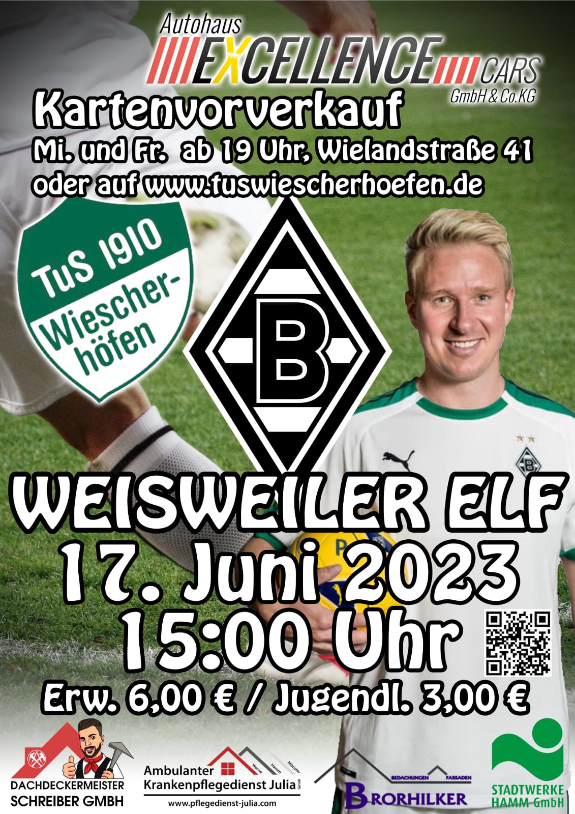 You are currently viewing Weisweiler ELF zu Gast beim TuS