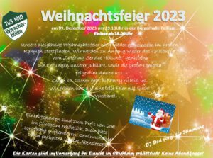 Read more about the article Weihnachtsfeier 2023