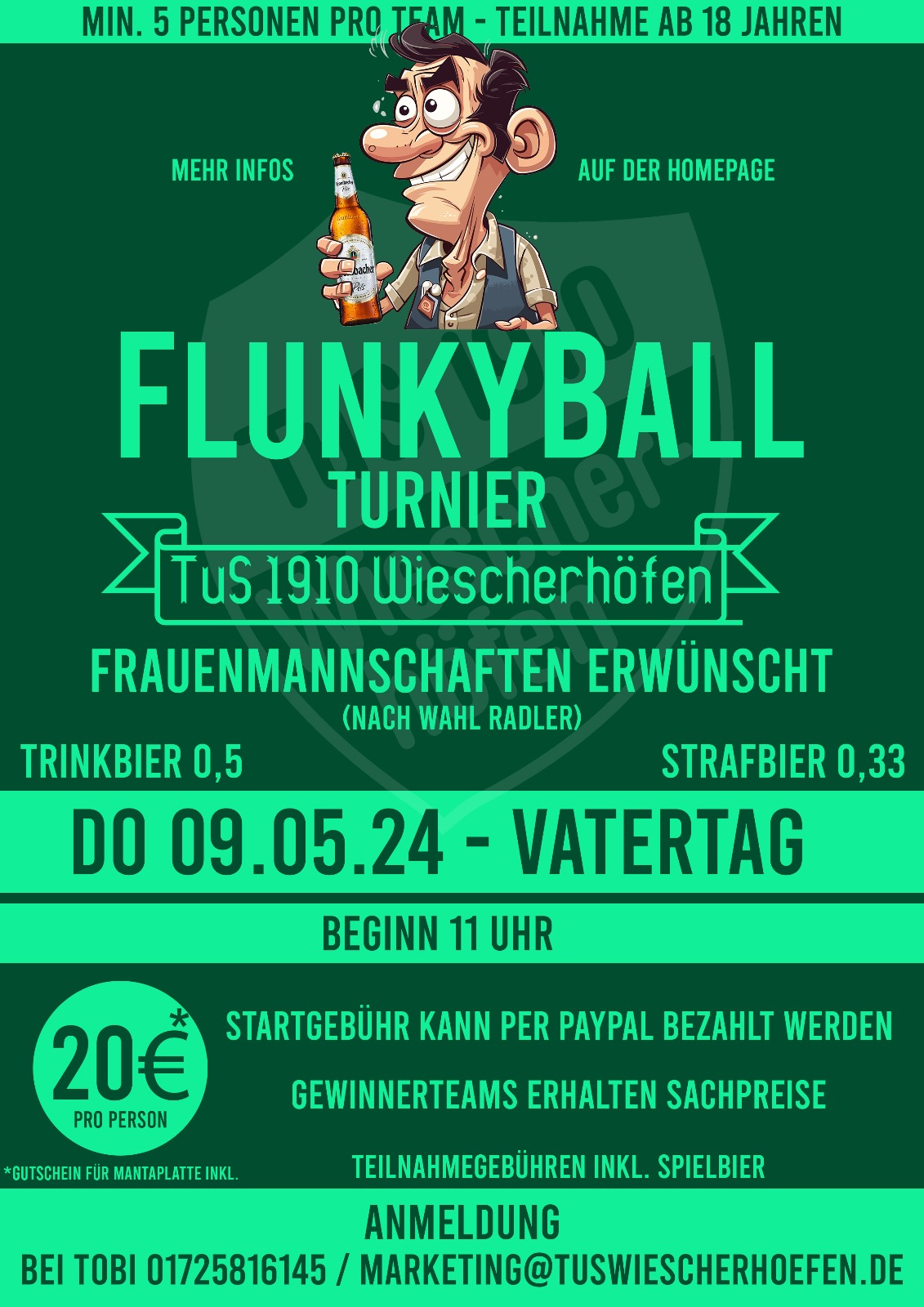 Read more about the article Flunky Ball Turnier beim TuS